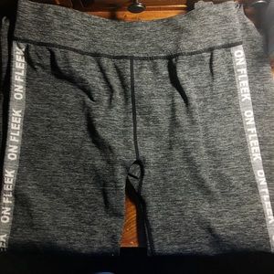 Athletic “On Fleek” Exercise Gray Leggings